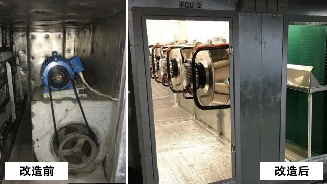 空調(diào)箱風(fēng)機(jī)變頻改造